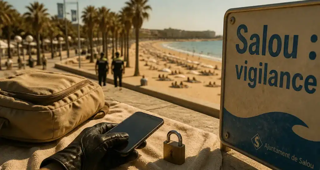 Salou ville dangereuse : prévenir les pickpockets à la plage