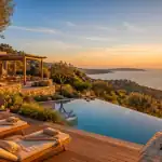 villas à louer en corse avec piscine et vue mer