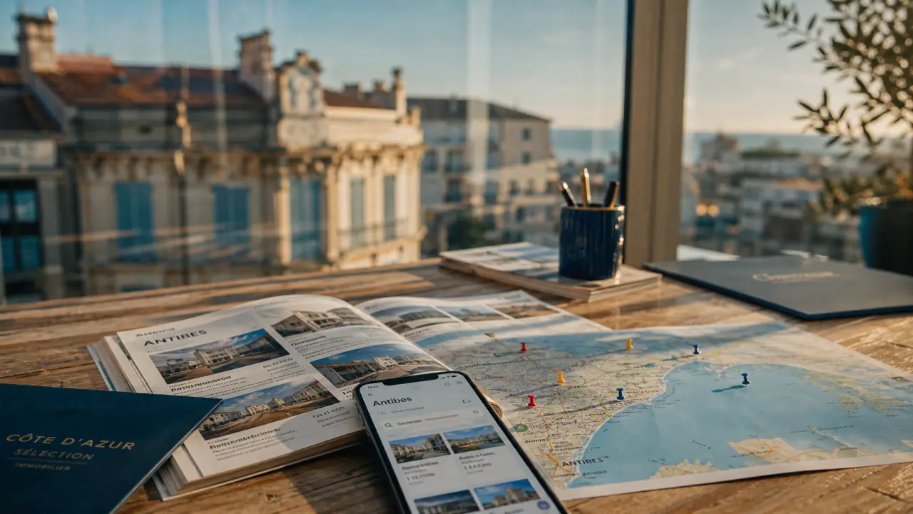 Agence my little cote d azur antibes : bureau vitré, estimation et recherche Antibes