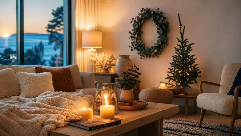 Déco hiver maison : 4 façons de rester cosy après Noël sans surcharger le salon