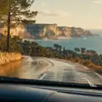 Propriano Bonifacio distance sur route sinueuse en Corse