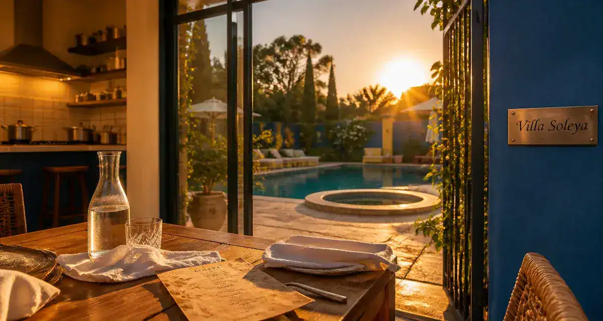 Villa Soleya avec piscine chauffée et jacuzzi privé