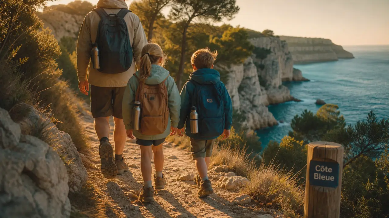 52 balades en famille autour de Marseille : sentier Côte Bleue au bord de la Méditerranée