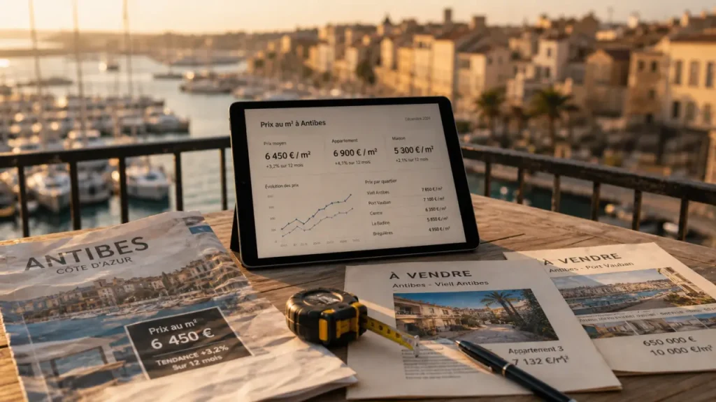 Antibes : prix au m², quartiers et copropriété, les points à vérifier avant d’acheter