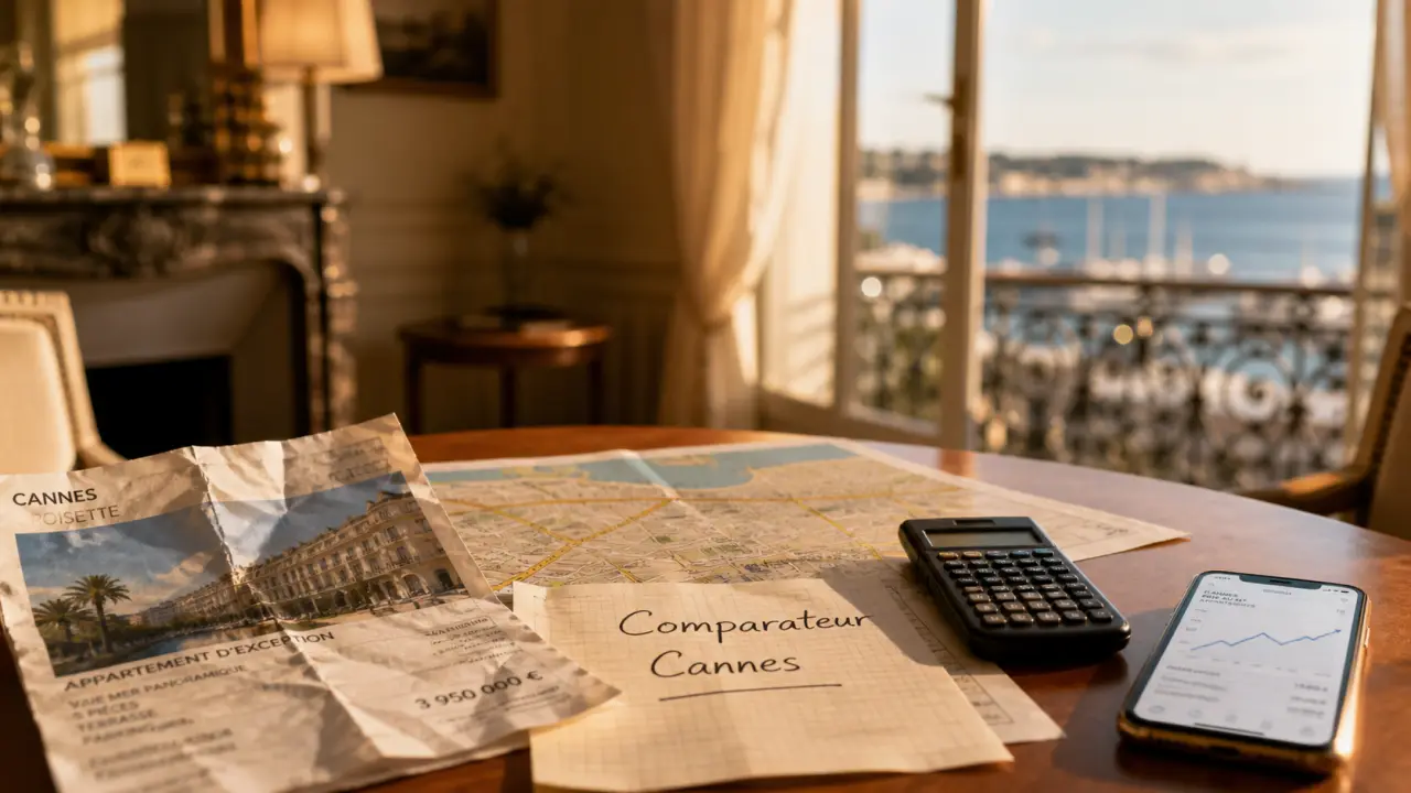 Achat appartement Cannes : comparaison des prix et quartiers recherchés