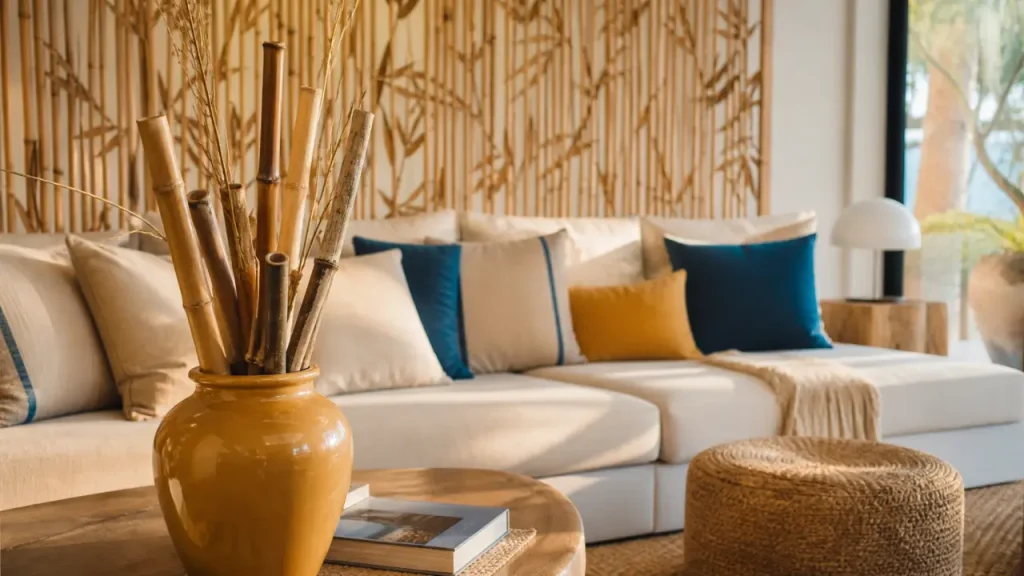 Décoration bambou intérieur : 5 formats qui transforment une pièce sans surcharge