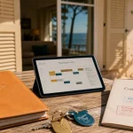 Intendance maison de vacances côte d azur : planning visites, clé de villa et badge d’accès sur terrasse