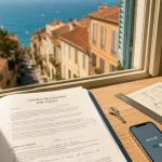 Location annuelle bord de mer sud : dossier de location et clé près de la mer