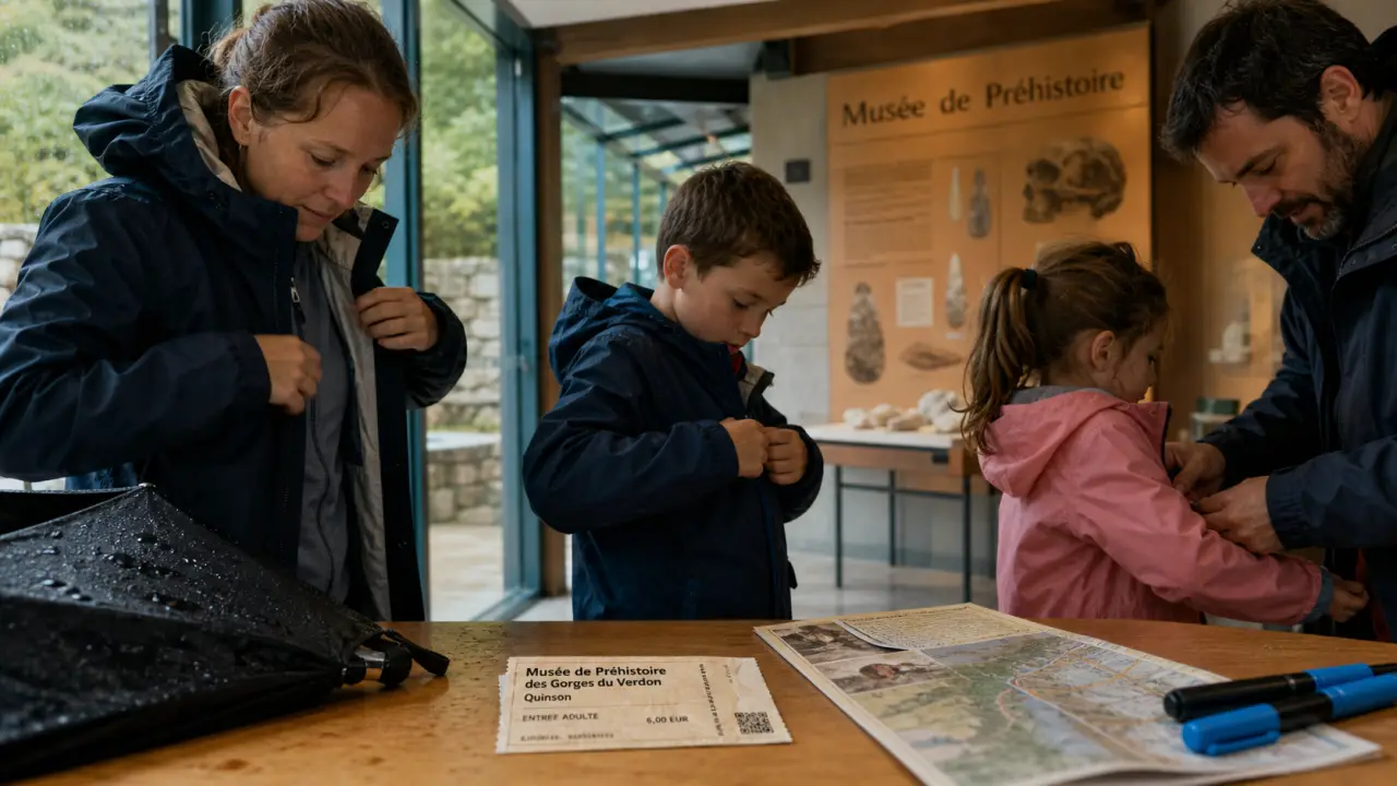 Que faire dans les Gorges du Verdon quand il pleut : famille au musée de Quinson