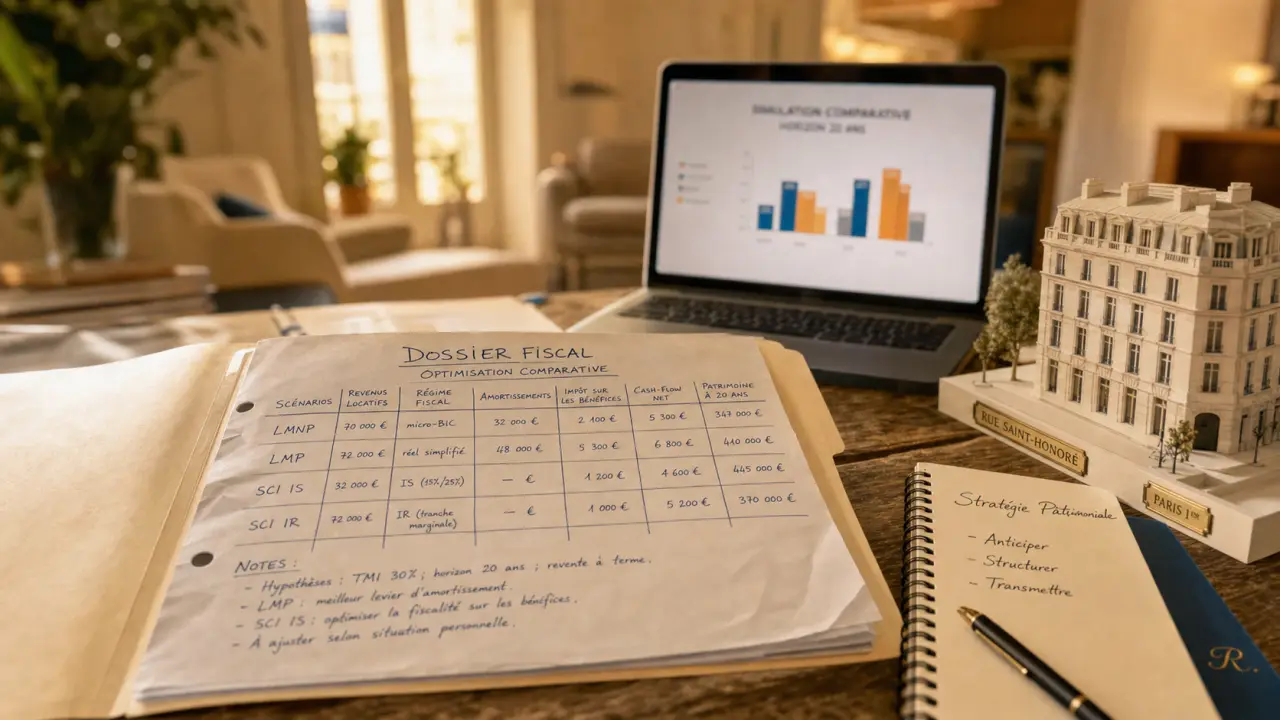 Tableau comparatif défiscalisation immobilière sur un dossier fiscal : réduction d’impôt, déduction ou amortissement