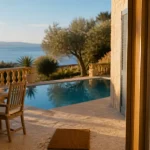 Villa cote d azur vue mer, piscine et terrasse sur la Côte d’Azur