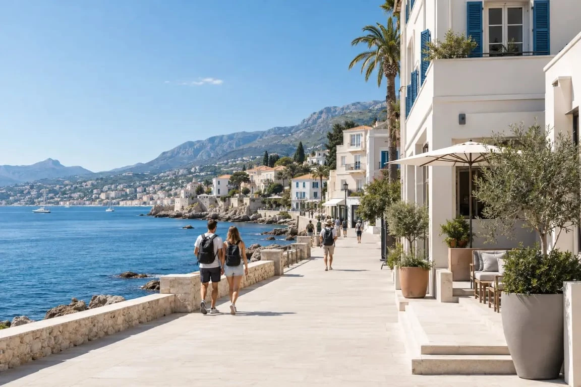 Auberge de jeunesse Côte d’Azur près de la mer Méditerranée