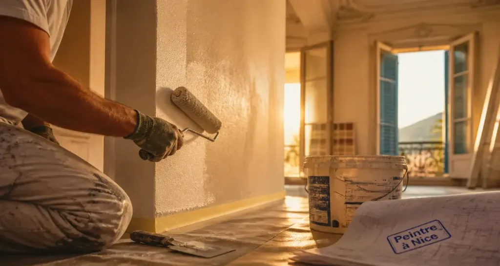 Peintre en bâtiment à Nice : pourquoi déléguer vos travaux pour garantir la durabilité de votre intérieur ?