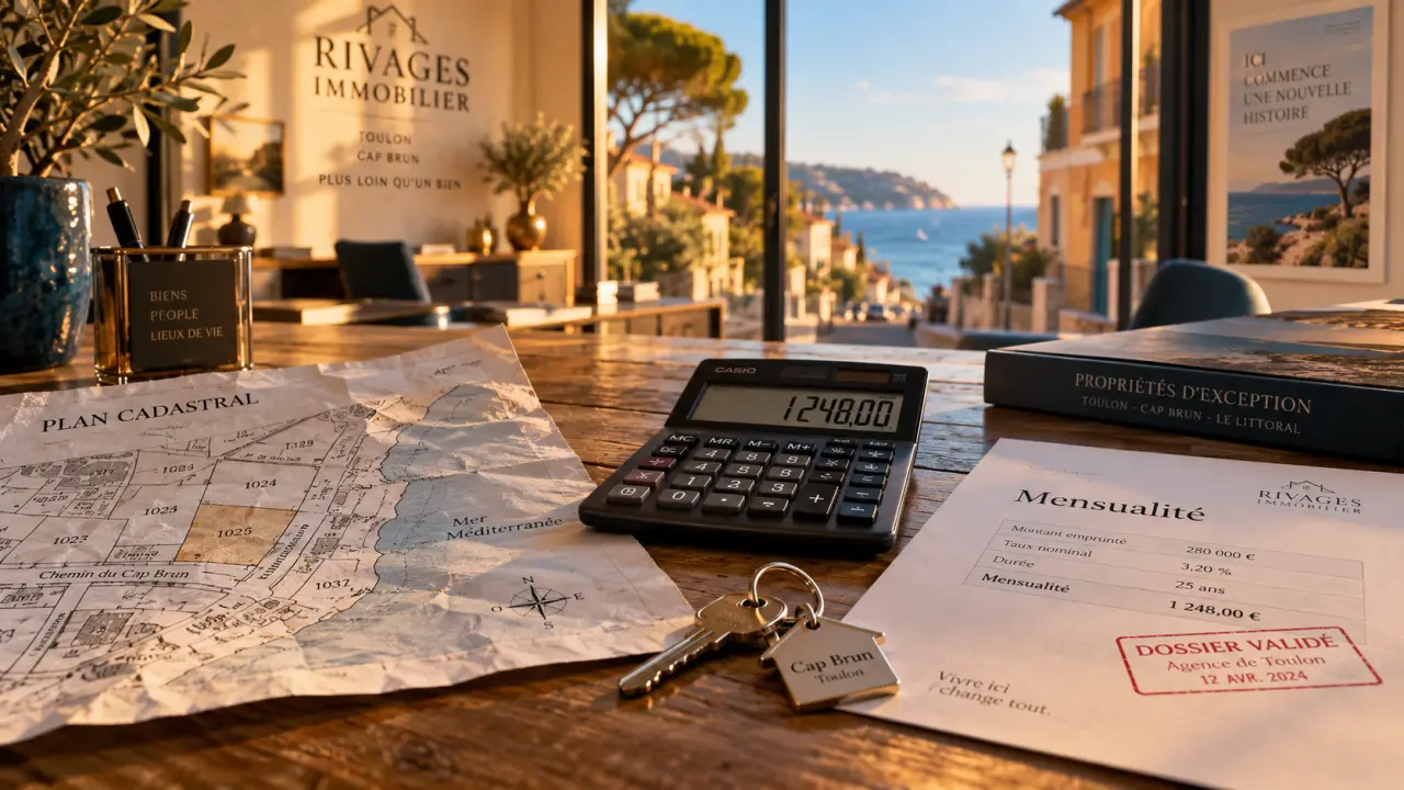 Immobilier cap brun : mensualités, clés et maison au Cap Brun