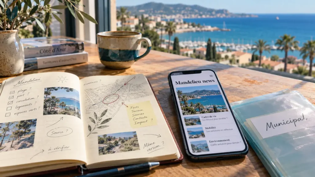 Mandelieu news : où vérifier les alertes locales et les informations officielles